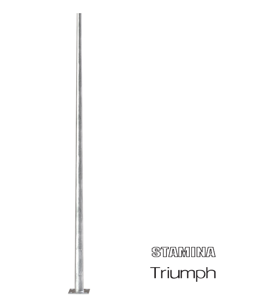 tapered steel pole